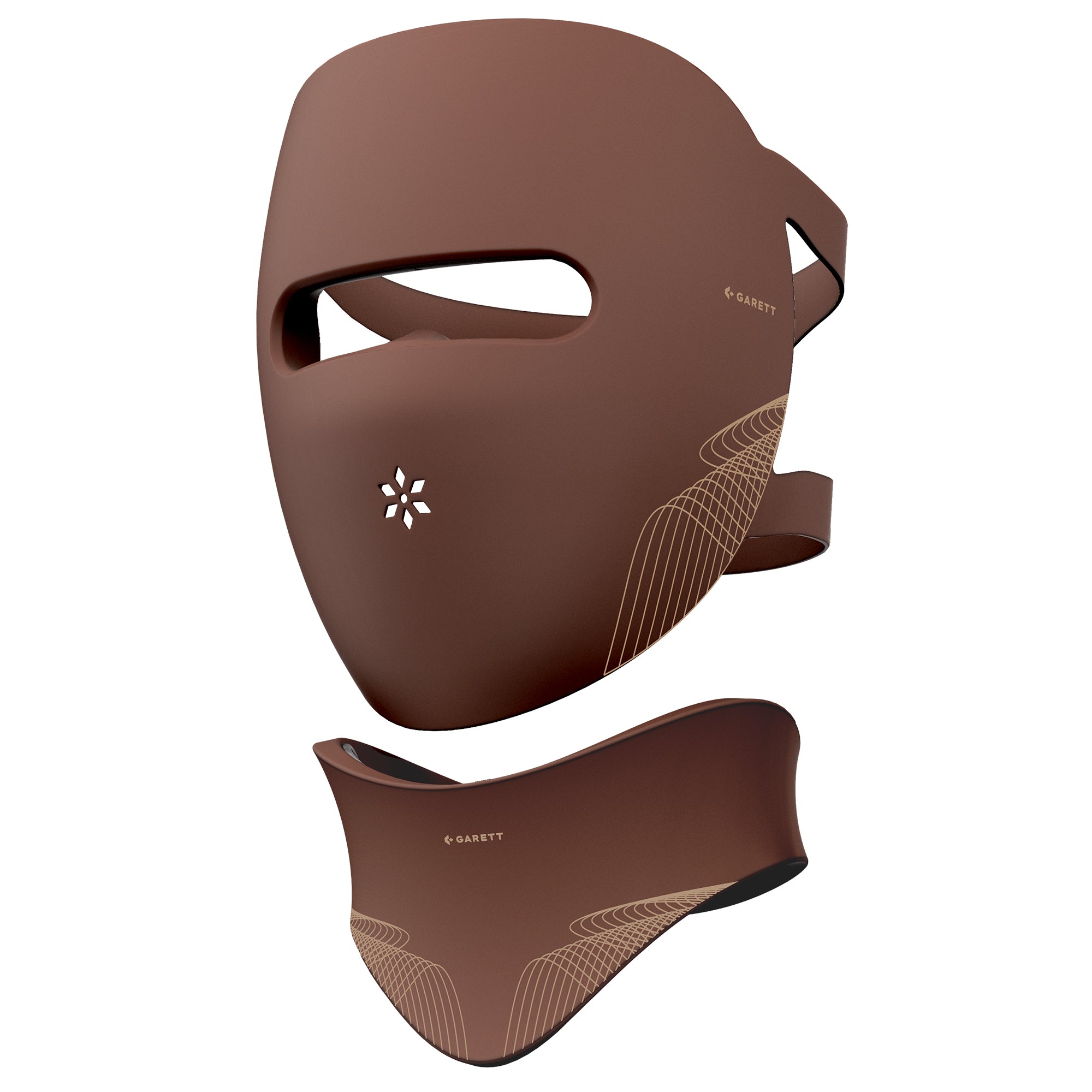 Glamiros MediSpa 4D Flexible Silicone LED Face & Neck Mask | 540 LEDs Wireless Rechargeable Therapy System
