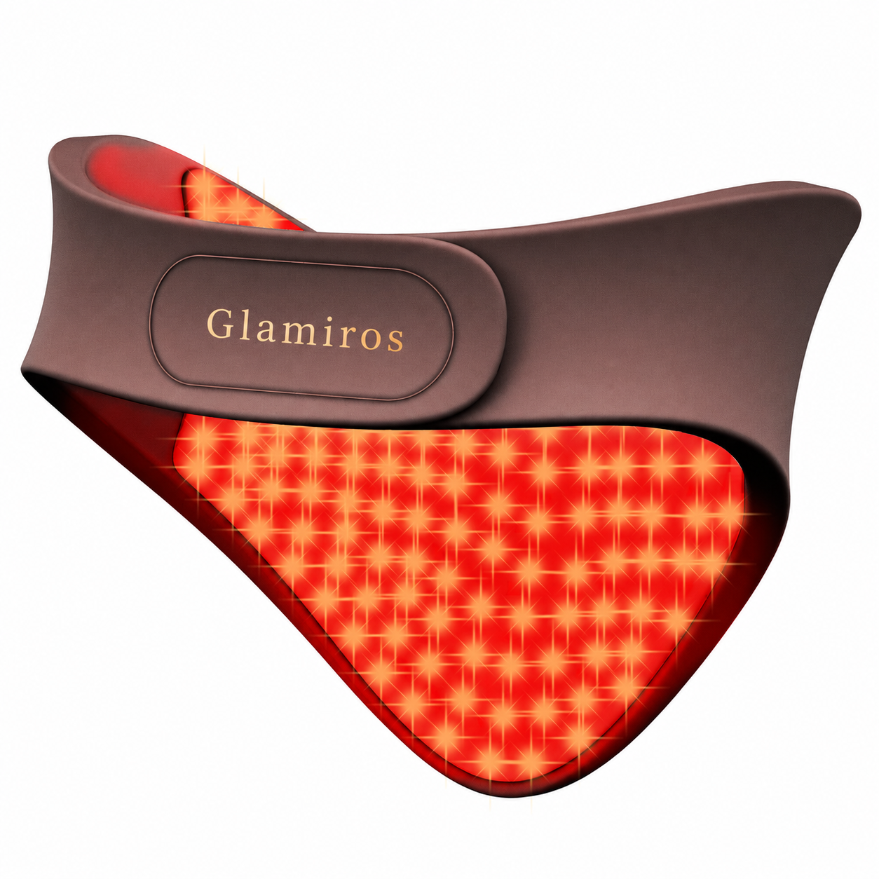 Glamiros MediSpa 4D Flexible Silicone LED Face & Neck Mask | 540 LEDs Wireless Rechargeable Therapy System