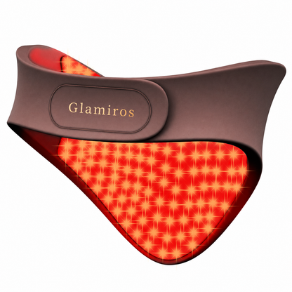 Glamiros MediSpa 4D Flexible Silicone LED Face & Neck Mask | 540 LEDs Wireless Rechargeable Therapy System