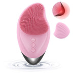 Glamiros Ultrasonic Silicone Facial Cleansing Brush – Electric Deep Face Cleanser