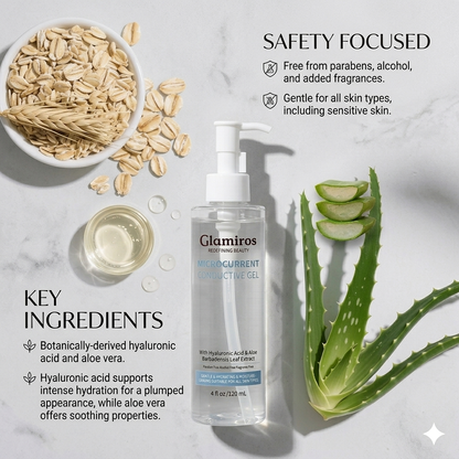 Glamiros Hydrating & Soothing Facial Gel – 120ml