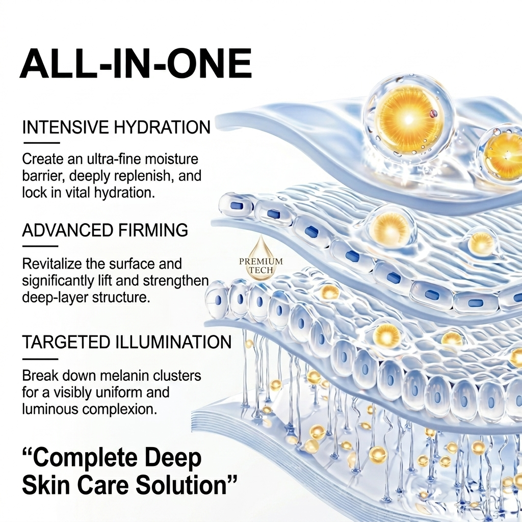Glamiros Advanced Copper Peptide (GHK-Cu) Anti-Aging Serum – Infused with Hyaluronic Acid for Firming & Wrinkle Reduction