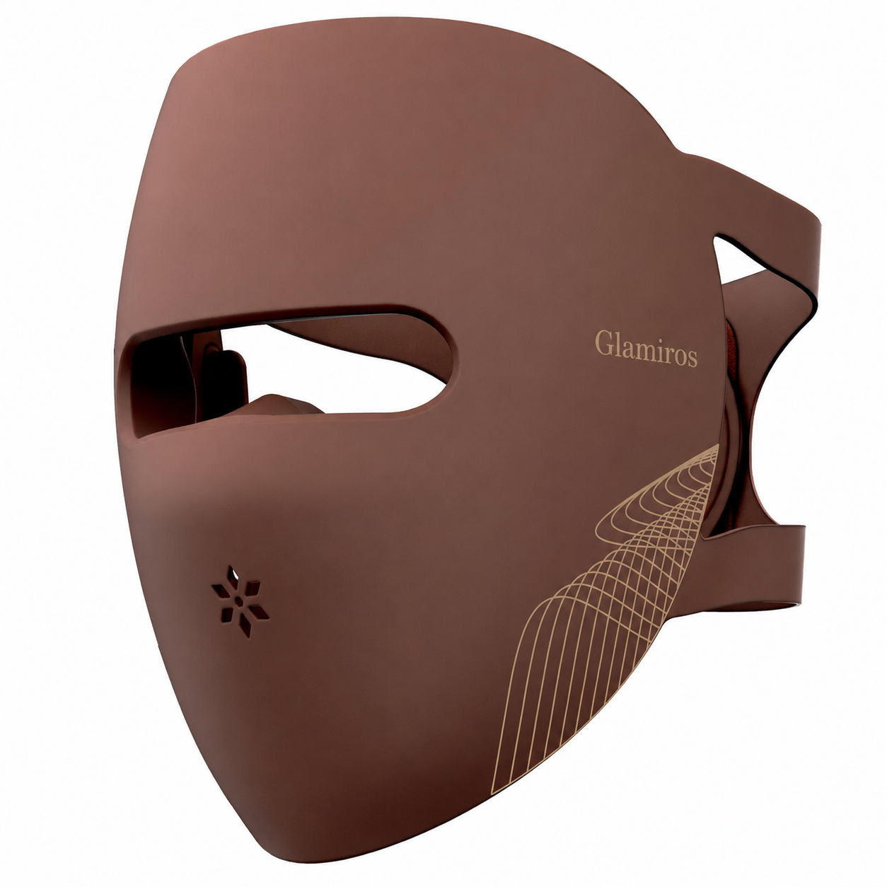 Glamiros MediSpa 4D Flexible Silicone LED Face & Neck Mask | 540 LEDs Wireless Rechargeable Therapy System