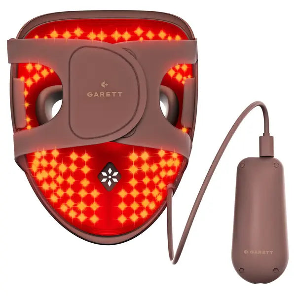 Glamiros MediSpa 4D Flexible Silicone LED Face & Neck Mask | 540 LEDs Wireless Rechargeable Therapy System
